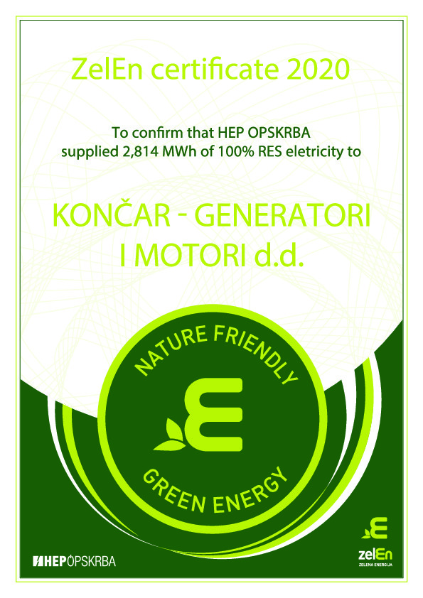 ZelEn (Green Energy certificate)